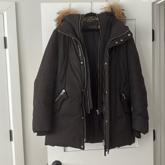 Mackage Edward 2 in 1 Black Parka - size 40 mens - Picture 12 of 12